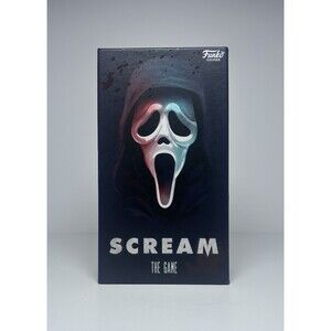 Funko Games Scream The Game Party Board Game Horror Theme with Ghost Face Figure